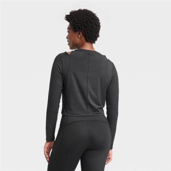 Women’s Long Sleeve Crop Top by all in motion - Picture 5 of 7